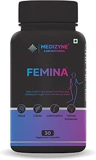 Medizyne FEMINA Energy, Mood and Stamina Booster for Women With All Natural Ingredients, Zero Side Effects - 30 (Pack 1)