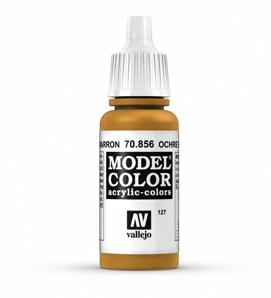 Ochre Brown Paint, 17ml