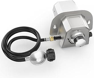 Gas Burner Attachment for Karu 12 / 12G / Karu 2 & Fyra 12 Pizza Ovens, No Assembly Propane Burner with Upgraded Electronic Ignition, Pizza Oven Accessories