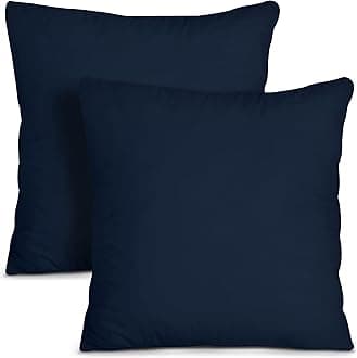 Utopia Bedding Throw Pillows Insert (Pack of 2, Navy) - 22 x 22 Inches Bed and Couch Pillows - Indoor Decorative Pillows