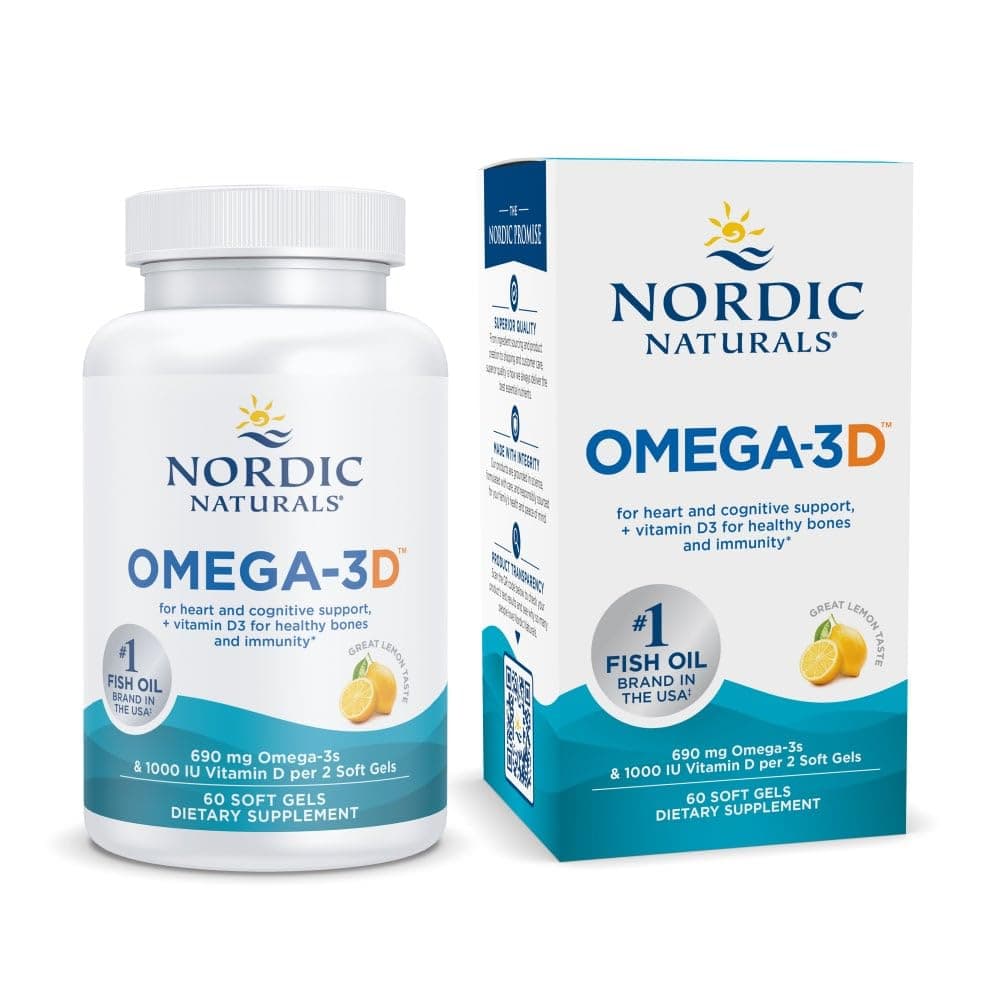 Omega-3D, 60 Softgels