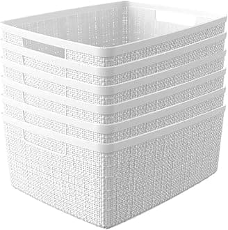 Jute Large Decorative Basket