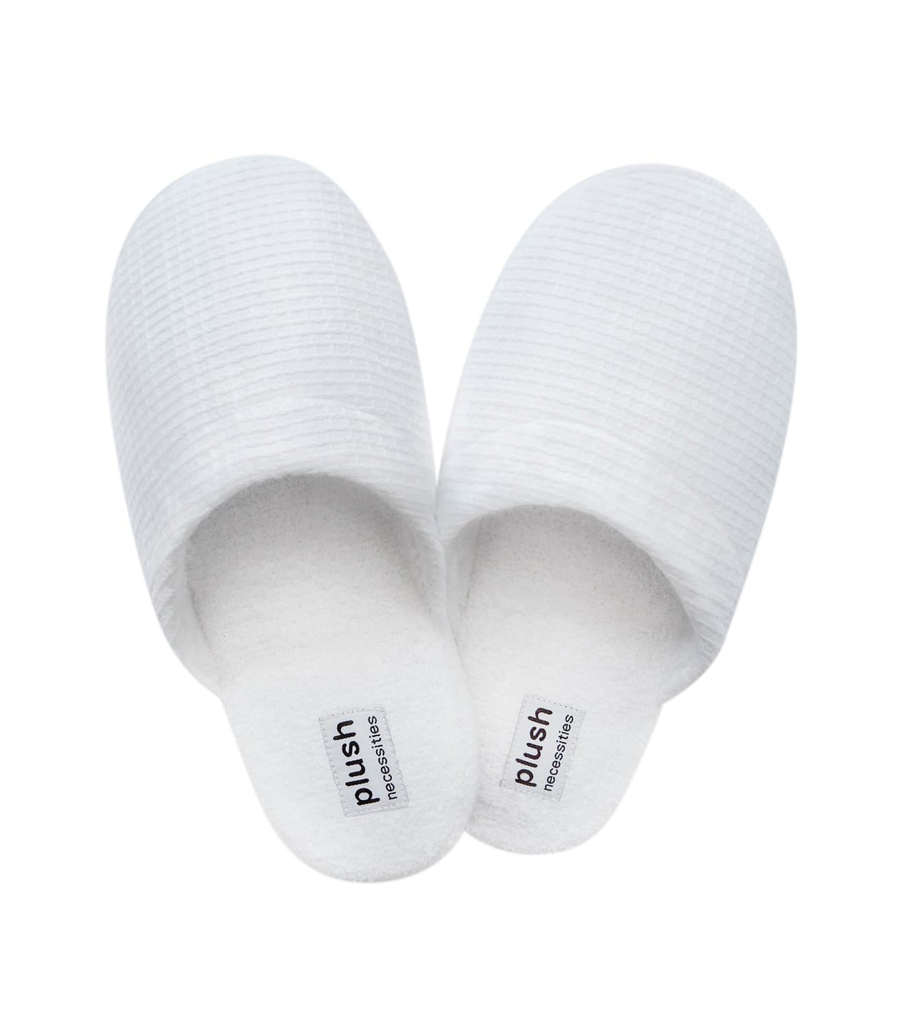 Waffle Terry Slippers