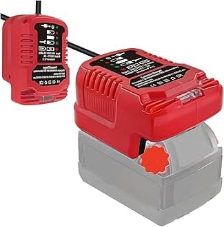 M18 Multi Voltage Lithium Ion Battery Charger for Milwaukee Charger Comaptible with Milwaukee M18 18V Lithium-ion Batteries 48-11-1862, 48-11-1880, 48-11-1850, 48-11-1852, 48-11-1812