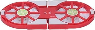 SorandyLaptop Cooling Pad, 80x15mm Foldable Laptop Cooler for Office Home, Heat Sink Gaming Laptop Cooling Fan Stand (Red)