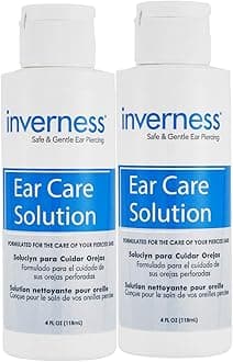 After Piercing Ear Care Solution 4 oz 2 pc Set