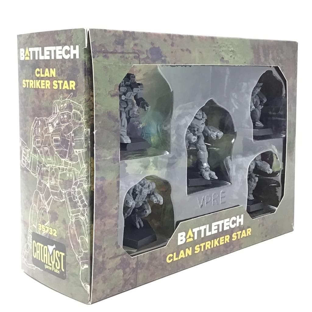 Catalyst Game Labs BattleTech Mini Force Pack: Clan Striker Star