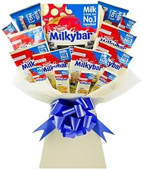 Milky Bar White Chocolate Bouquet Hamper Gift