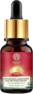 Soundarya Anti Ageing Serum with 24K Gold | Ayurvedic Face Serum for Clarity, Pigmentation, Firming & Toning the Skin | With Pure Gold & Herbal Extracts