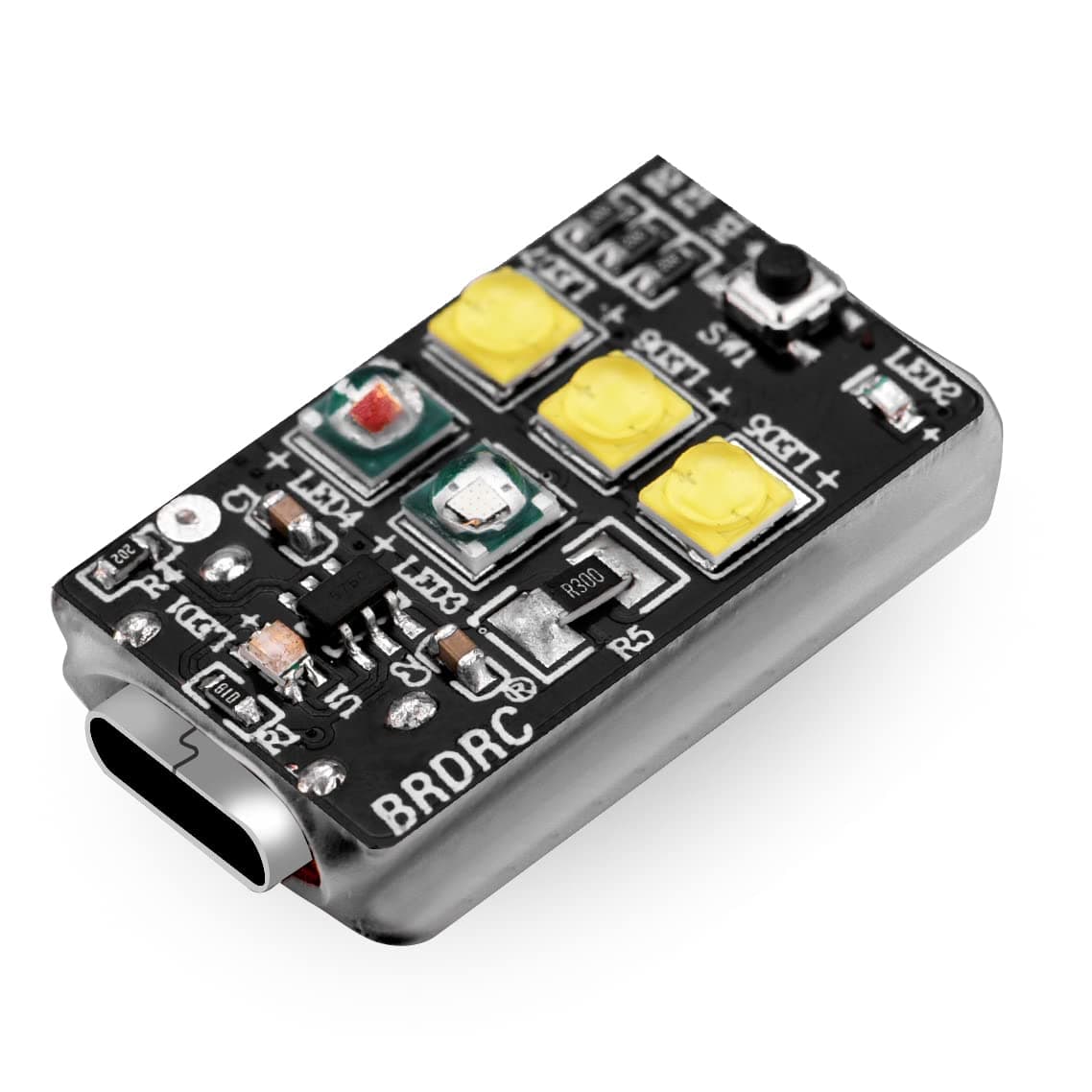 HeiyRC Mini 4 Pro Drone Strobe Light, Super Bright Flash LEDs for DJI Air 3S 2S Neo 4k Avata 2 Mini 3 Pro Mavic 3 SE FPV Drone Night Flight Anti-Collision Lamp Accessory