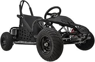 XW-GGK1-BLK Gas Kids Go-Kart, Black