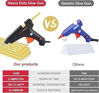 Super PDR 112 Pcs Paintless Dent Removal Kit, with Black Lifter, Bridge Puller, Slide Hammer T-Bar, PDR Light Board, Suction Cup Dent Puller & 100W Glue Gun for Auto Body Dents, Hail Damage, Door Ding