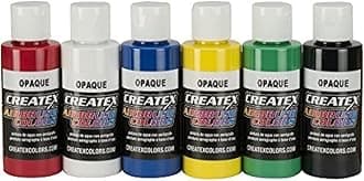 Createx AIRBRUSH KIT/6 OPAQUE