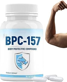 60Pcs Bp/C 157 Peptide Cap/sules Pro,New Protective Compound B/pC-157 1000mg