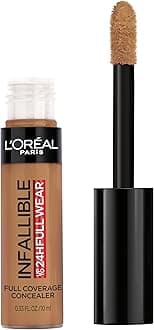 Makeup Infallible Full Wear Waterproof Matte Concealer, Full Coverage, Honey, 0.33 fl. oz.