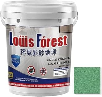 High-Gloss Marble Effect Epoxy Floor Coating,Epoxy Floor Paint for Garage,Self-Leveling Concrete Floor Paint,Quick-Dry Non-Slip Wear-Resistant Basement Waterproof Water-Based Paint
