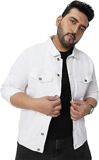 Men's Regular Fit Washed Full Sleeve Denim Jacket