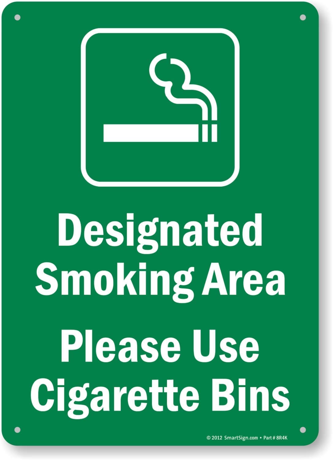 Designated Smoking Area