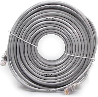 OOSSXX 100 Feet Ethernet Cable POE Cameras Systems Video Security Network Cable Security Surveillance POE Camera SystemGlobal Recycled StandardGlobal Recycled StandardGlobal Recycled Standard