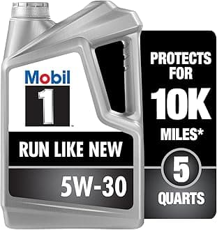 Mobil 1 (112799) 5W-30 Synthetic Motor Oil - 5 Quart