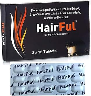 HairFul Tablet Biotin Healthy Hair Supplement (Pack Of 2) 20 Tablets