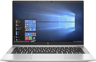 HP Elitebook 830 G7 13.3" FHD Touchscreen, 4.9GHz Intel i7-10610U, 32GB RAM, 512GB SSD, 3lb Refurb Business Laptop w/ 1yr Warranty, Windows 11 Pro, WiFi 6, Backlit KB, 2X Thunderbolt/DP & HDMI