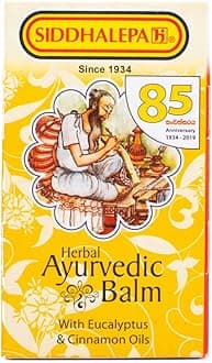 2 X 50g Siddhalepa Ayurveda Ayurvedic Herbal Balm Pain Cold Flu Headaches (50g)