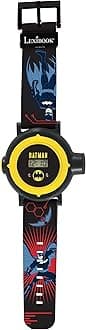 Batman Adjustable Projection Watch Digital Screen – 20 Images of Batman – for Children - Red and Blue - DMW050BAT