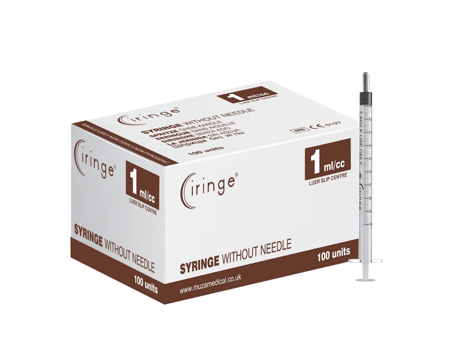 Ciringe® Single Use Syringes (1ml)