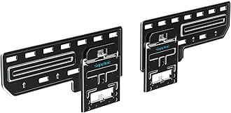 Ultra Slim TV Wall Mount for 42 to 100 inch Flat & Frame TVs, Only 0.31” Low Profile Flat to Wall TV Mount, Micro Gap Wall Mount tv Bracket, Hold up to 176 lbs, Blends in Any Interior