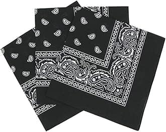 olesa 3PC And Bandana Durable Soft Fashion Bandanas And Women For Men Scarf Women Printing Long Scarves Ladies