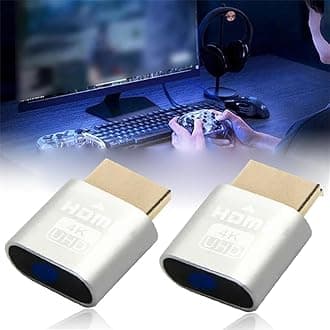 TV Streaming Device, Streaming Devices for TV, Wireless Display Adapter, Mobile Screen Mirroring Receiver, Streaming Media Player, Access All Channels (White-2Pcs)