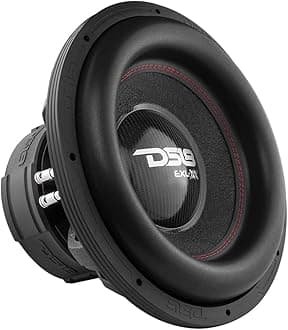 EXL-XX15.4DHE 15” High Excursion Car Subwoofer 4000 Watts Dual Voice Coil 4+4 Ohms (1 Speaker)