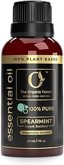 100% Plant Based Spearmint Oil for Facial hair, Skin and Body Massage | Pure Spearmint Essential Oil for Aromatherapy and Relaxation - Pudina Oil