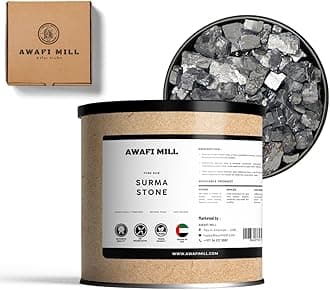 Awafi Mill Natural Surma Stone - Kohl - Stibnite - Matte Finish (100 g | 3.5 Oz)