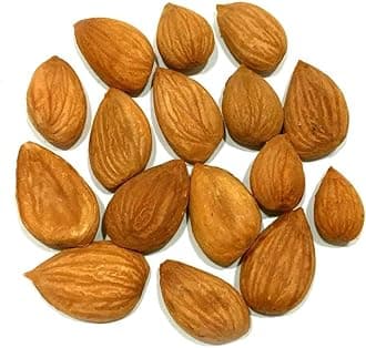 A D Food & Herbs Bitter Apricot Kernels Raw Unprocessed Fresh and Natural (500 GMS)