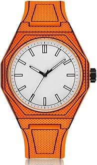 FANMIS Men's Anime-Inspired Fashion Sketch Wristwatch Minimalist Creative Wormhole Design Stylish and Durable Timepiece for Men's Sports Watch