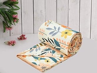 COZY FURNISH Super Soft Brushed Microfiber Cotton 3 Layer Breathable Double Dohar Lightweight Bed Dohar 84X96(Inches) 213X243(CM) Flannel Dohar Throws for Bed, pink