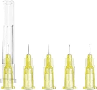 100 Pack 30G 5/32 Inch Needle for Lab Accessories,Industrial Dispensing Accessories,Individually Packaged