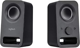 Logitech Multimedia Speakers Z150 with Stereo Sound for Multiple Devices, Black