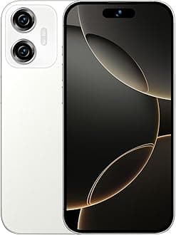 A24 ProMax Unlocked Cell Phones,5G Smartphone,Android 13 Cell Phones,Snapdragon 8Gen2 8GB+256GB 6.8" HD Screen 48MP+108MP 6800mAh,Support Dual SIM|Fingerprint Lock|GPS|Face ID (White)