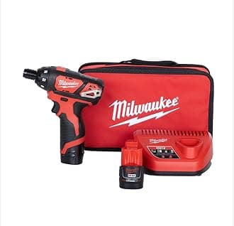 2401-22 M12 12-Volt Lithium-Ion 1/4 in. Hex Cordless Screwdriver Kit