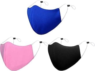 Arcarius Breathable Sports Face Mask – Moisture Wicking Gym & Travel Fit (3-Pack)