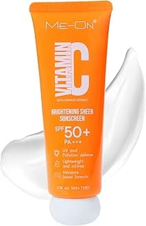 ME-ON Sunscreen SPF50 +++ (Vitamin C, 50, Sun Protection Factor (SPF))