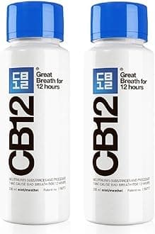 CB12Mint/Menthol Mouthwash, 250 ML (Pack of 2)