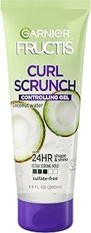 Garnier Fructis Style Scrunch Controlling Gel, Curl, 6.8 Fl Oz