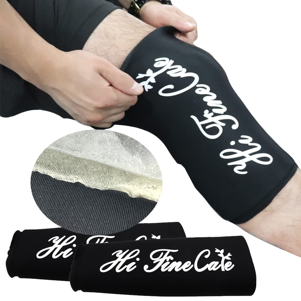 Compression Ice Pack Sleeve (360° Coverage)- Hot and Cold Pain Relief Support for Joints and Muscles, Freeze Sleeve for Knee, Elbow, Legs, Arm, Shin Splint Compression Sleeve, Faster Injury Recovery