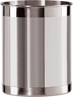 OGGI Stainless Steel Utensil Holder, Stainless Steel, 5 Inch, Regular