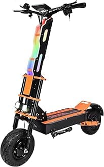 X8Pro Dual Motor Off Road Electric Scooter for Adults - 55 MPH, 75-Mile Range, 8000W Peak, 14-Inch Tires, UL2272 Certified