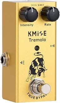lotmusic Tremolo Electric Guitar Effects Pedal Mini Single Type DC 9V True Bypass